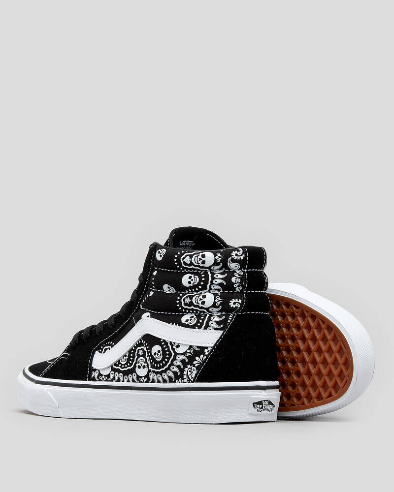 Vans Sk8-Hi Bandana Shoes for Mens