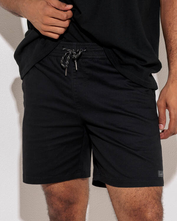 Toggle Elastic Waist Shorts