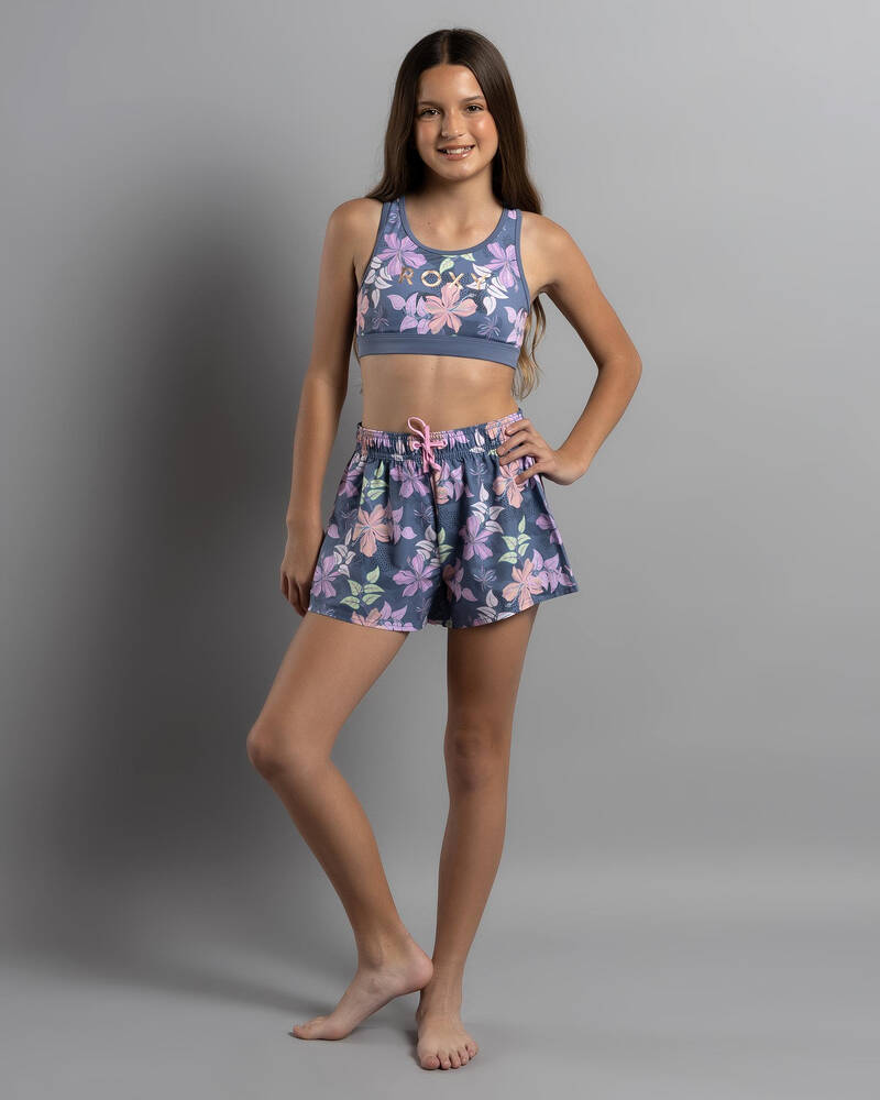 Roxy Girls' Hidden Garden Board Shorts for Womens
