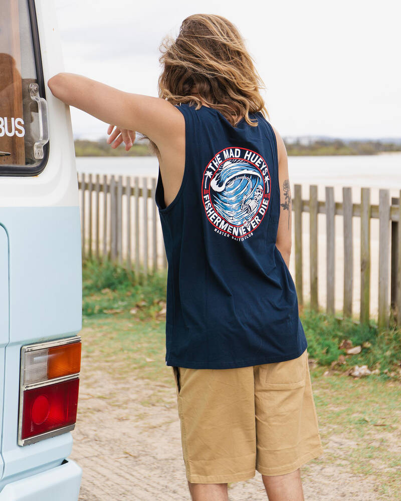The Mad Hueys Master Baiters Singlet for Mens