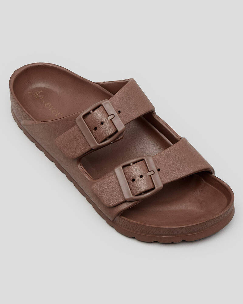 Ava And Ever Denver Slide Sandals for Womens