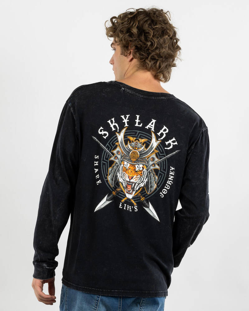 Skylark Samurai Long Sleeve T-Shirt for Mens
