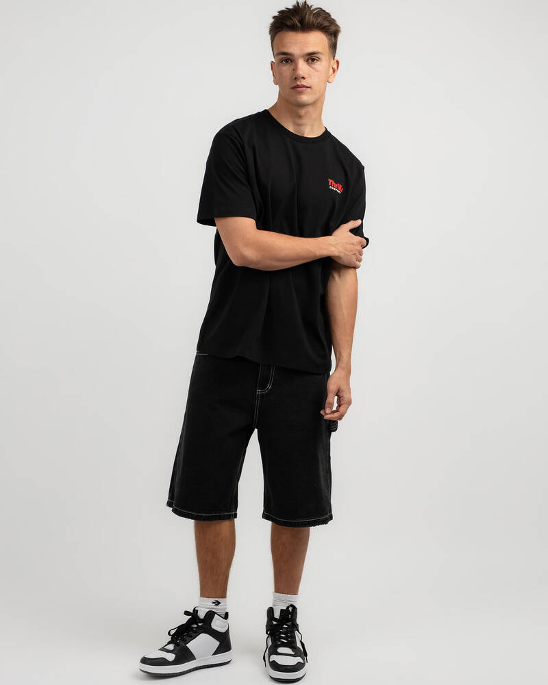 Thrills Valiant Oval T-Shirt for Mens