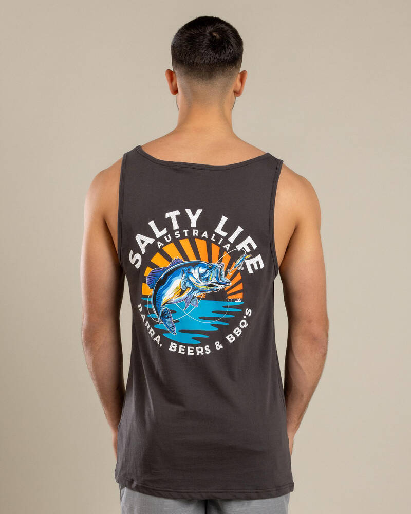 Salty Life Chasing Bait Singlet for Mens