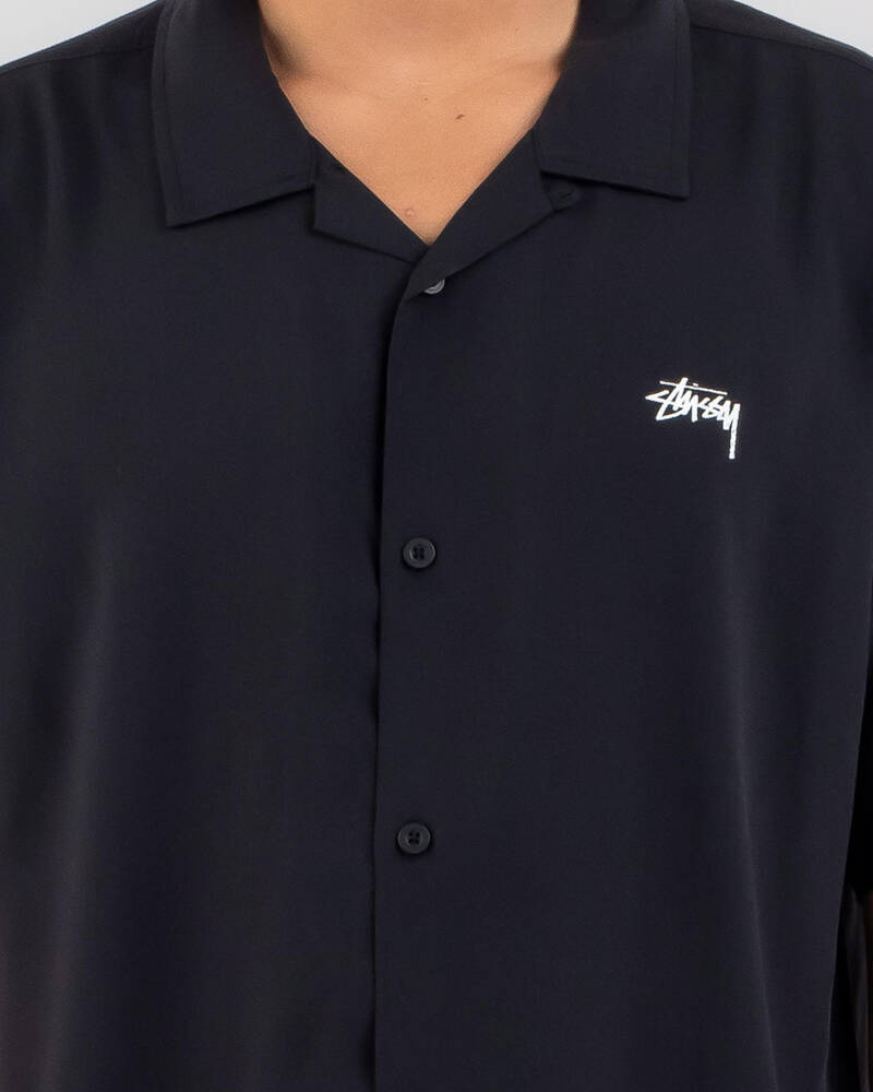 Stussy Fire Dice Short Sleeve Shirt for Mens