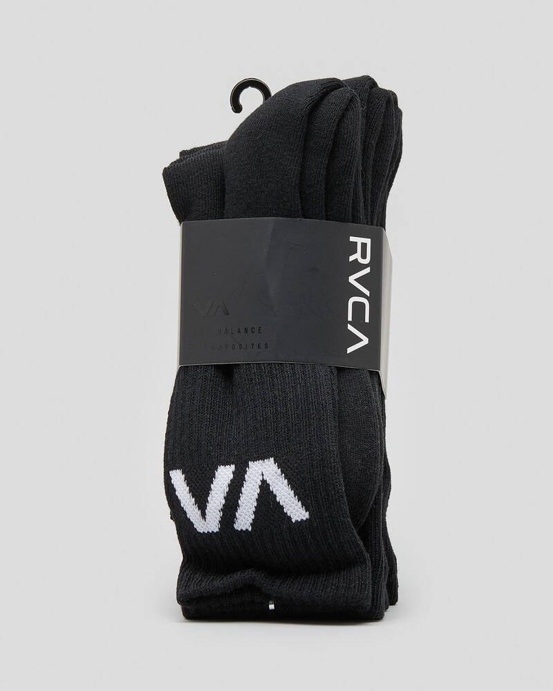 RVCA VA Sport Socks 5 Pack for Mens