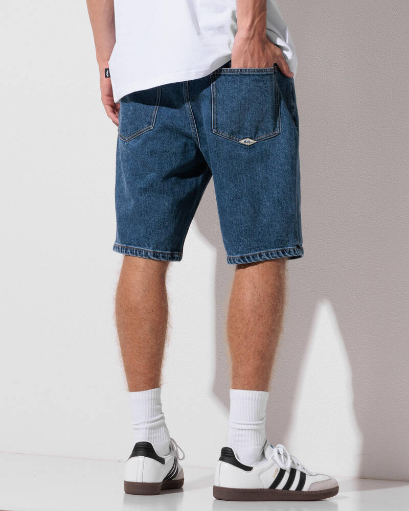 Quiksilver Aqua Cult Denim Shorts for Mens