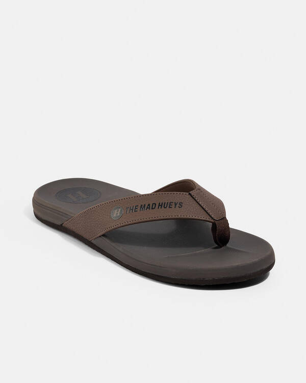 The Mad Hueys Laid Back Wide Strap Thongs for Mens