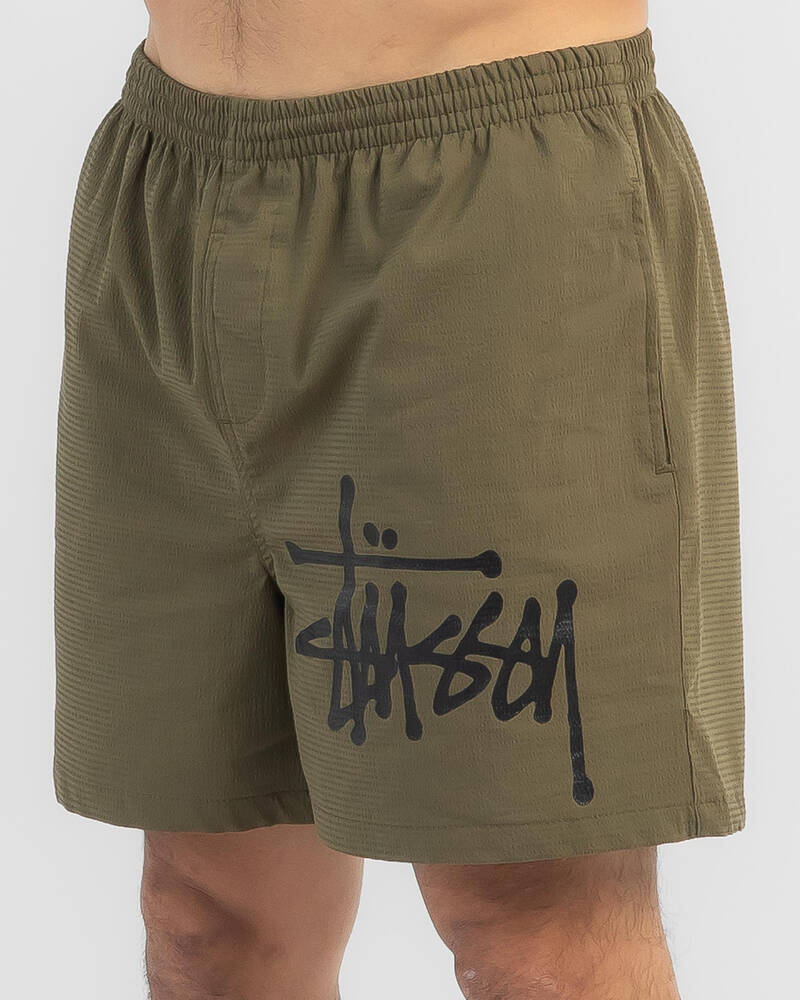 Stussy Big Graffiti Beach Shorts for Mens
