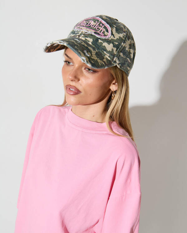 Von Dutch Distressed Dad Cap