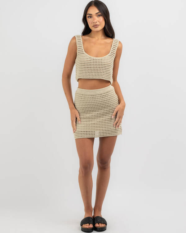 Mooloola Aruba Crochet Crop Top for Womens
