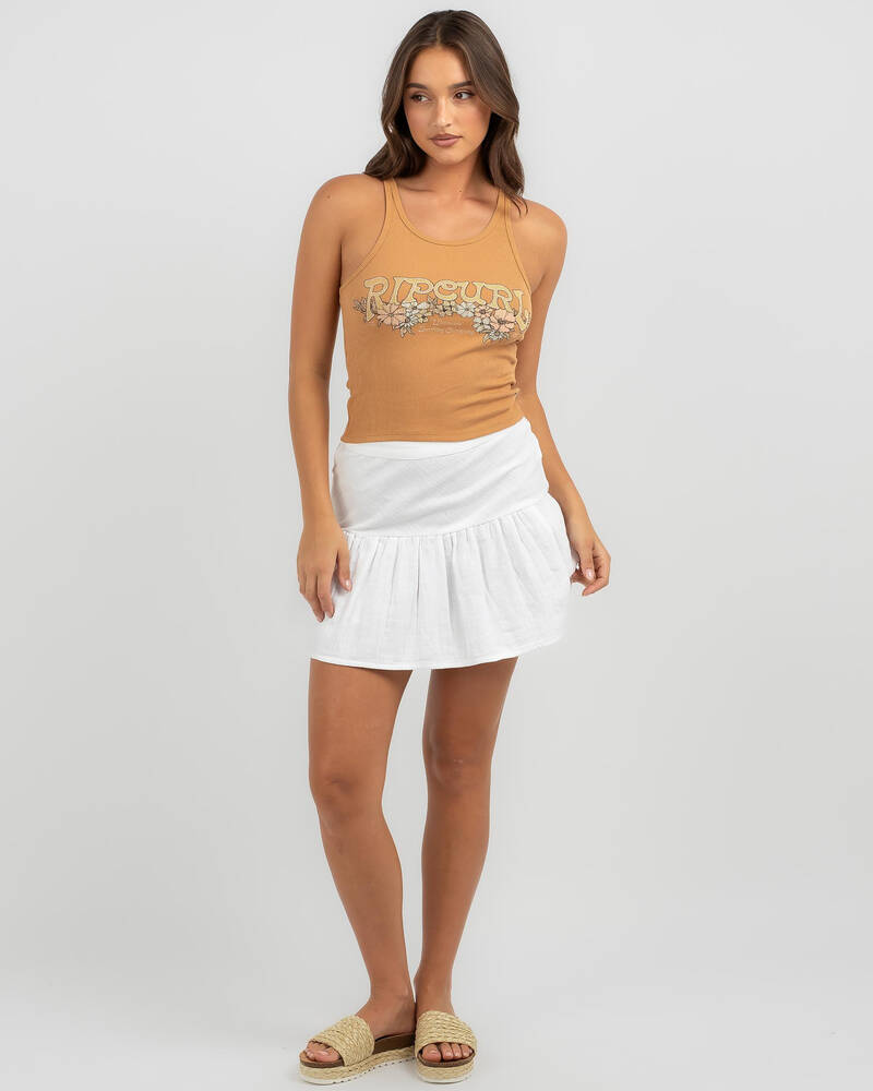 Rip Curl Endless Summer Ribbed Tank Top for Womens