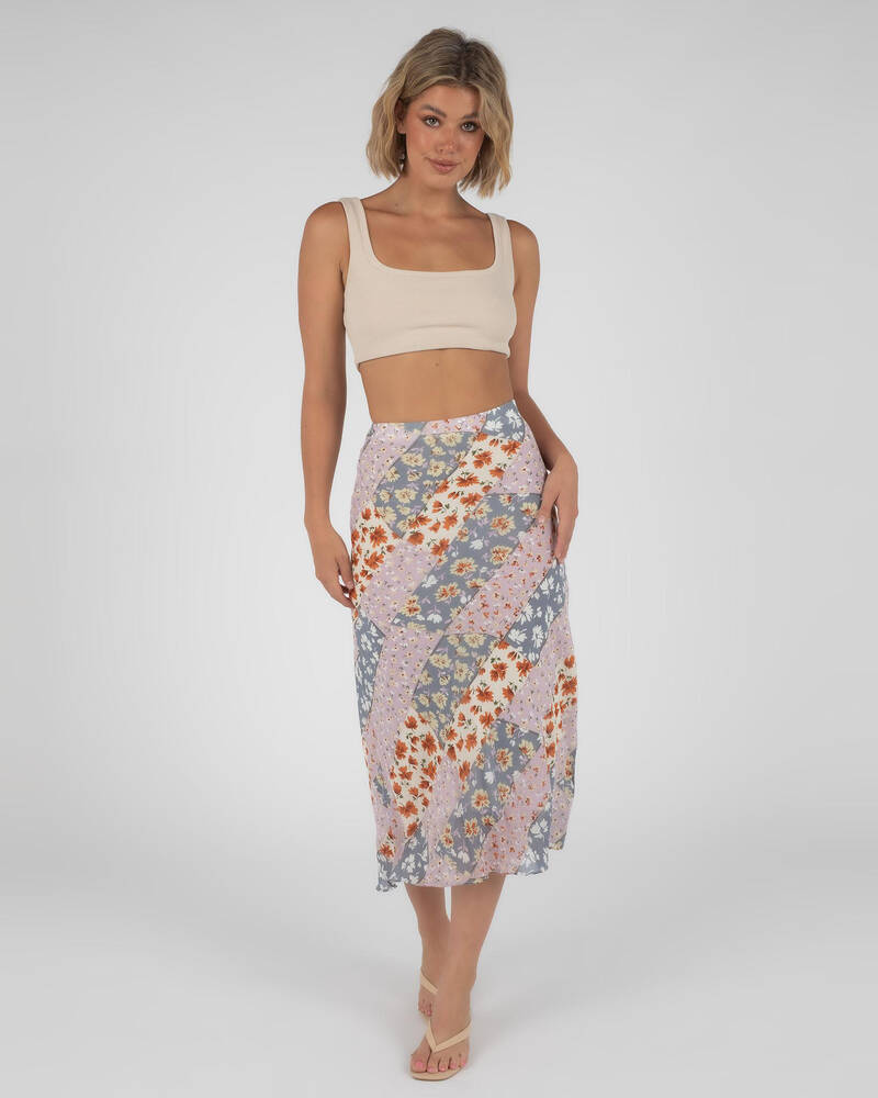 Mooloola Telaveve Midi Skirt for Womens