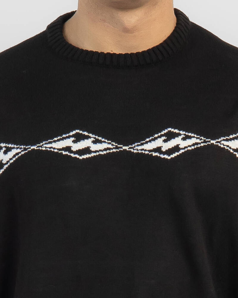 Billabong Diamond Daze Crew Knit Sweatshirt for Mens
