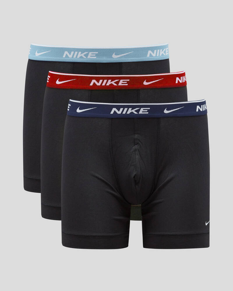 Nike Everyday Cotton Stretch Boxer Briefs 3 Pack for Mens