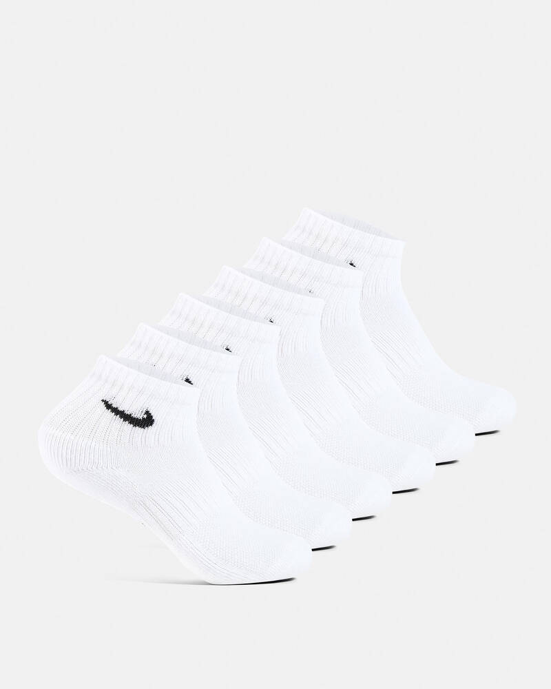 Nike Boys' Cushioned Ankle Socks 6 Pack for Mens