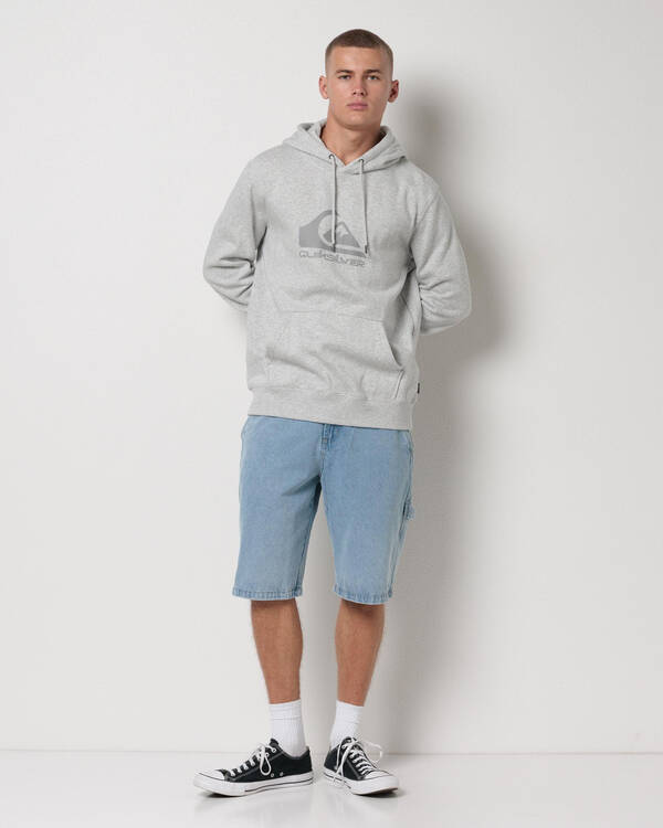 Quiksilver Comp Logo Hoodie for Mens