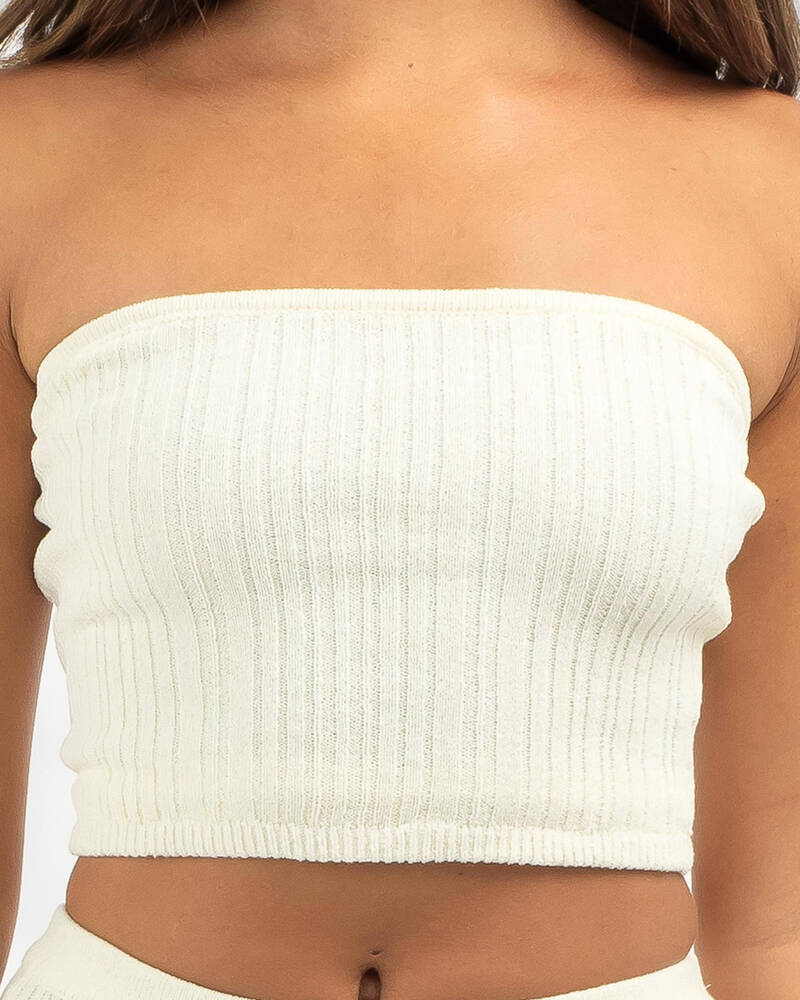 Ava And Ever Chapman Knit Tube Top for Womens