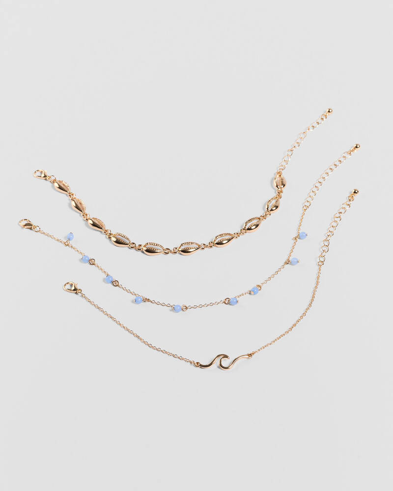 Karyn In LA Kenzie Anklet Pack for Womens