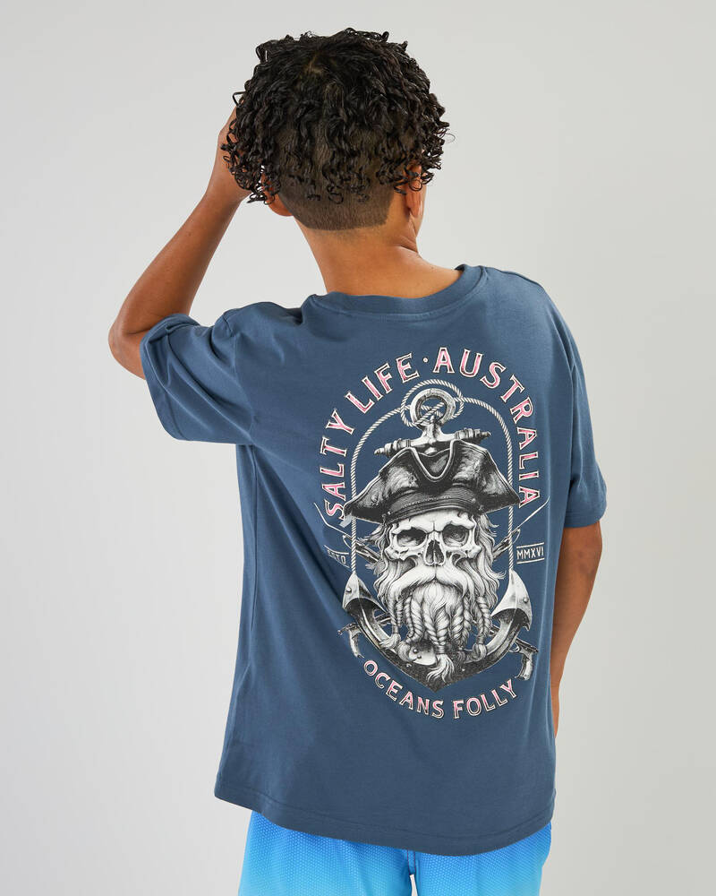 Salty Life Boys' Commodore T-Shirt for Mens