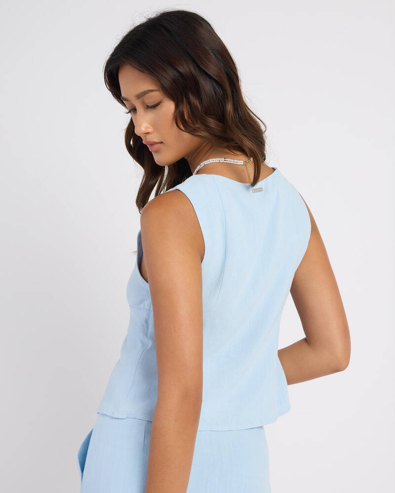 Mooloola Tia Reno Tie Top for Womens