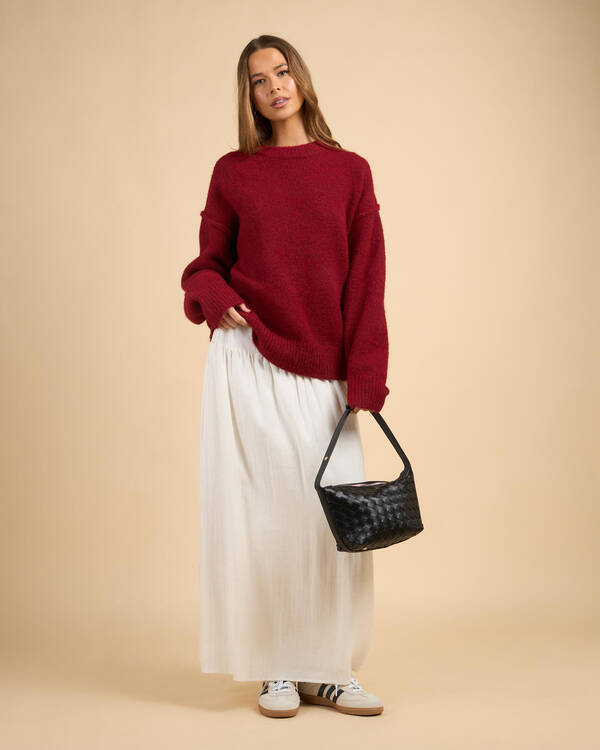 Mooloola Lush Crew Neck Knit Jumper for Womens