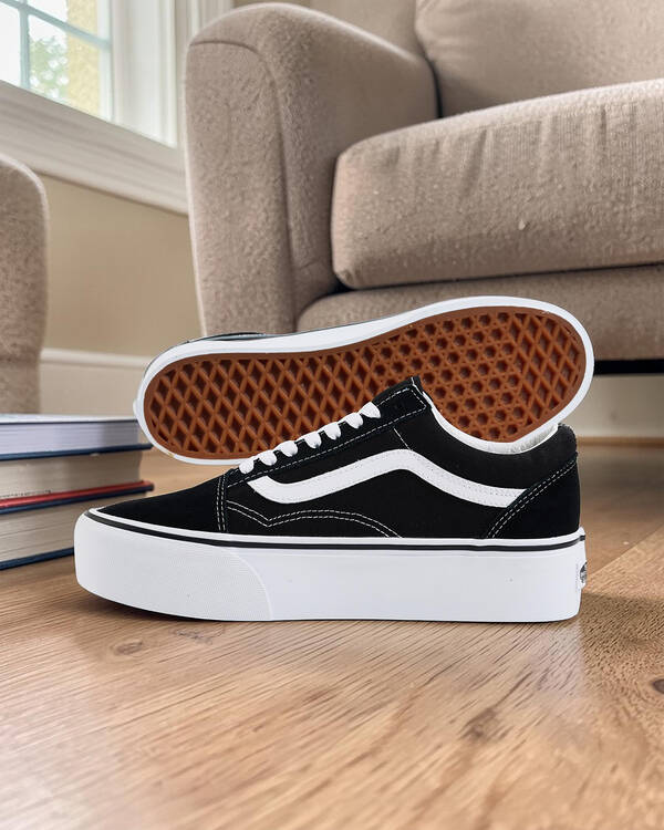 Vans Womens Old Skool Stackform Shoes for Womens