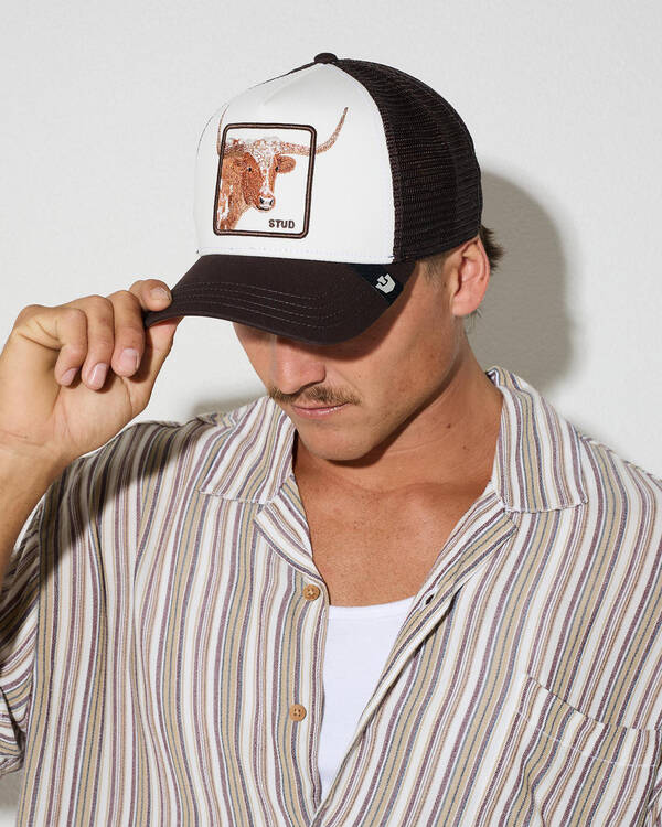 Over The Line Longhorn Trucker Cap