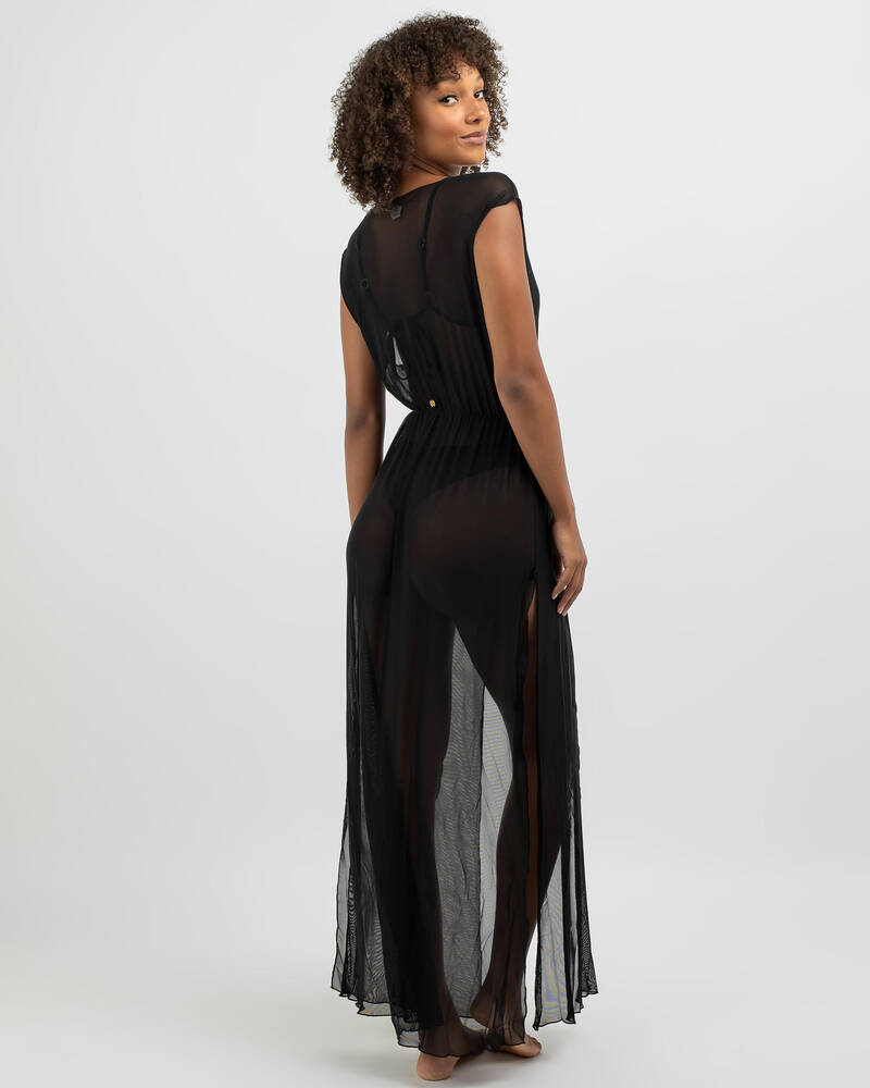 Kaiami Zarie Mesh Beach Cover for Womens