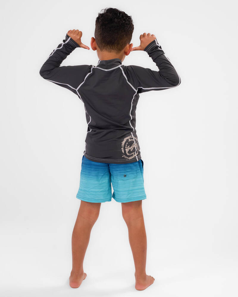 Billabong Toddlers' Spec 73 Long Sleeve Rash Vest for Mens