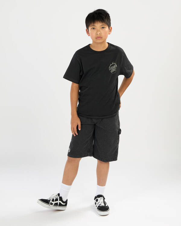 Santa Cruz Boys' Winkowski Eighth Planet Denim Shorts for Mens
