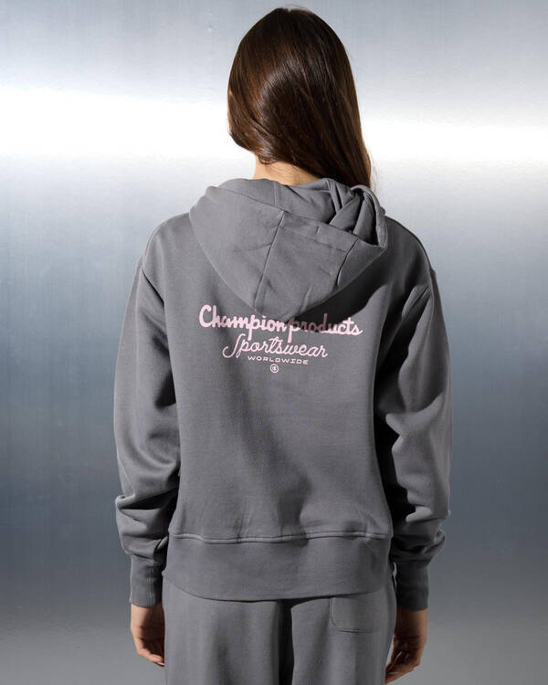 Champion Legacy Varsity Hoodie for Womens