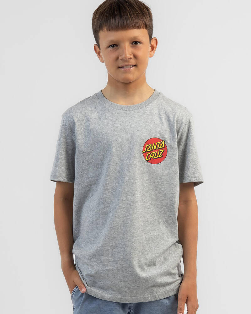 Santa Cruz Boys' Classic Dot T-Shirt for Mens