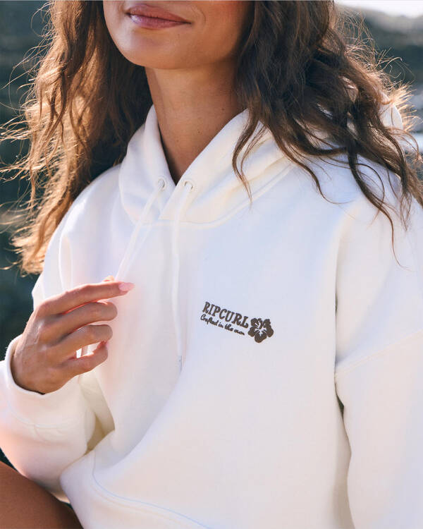 Rip Curl Surf Party Puff Heritage Hoodie for Womens