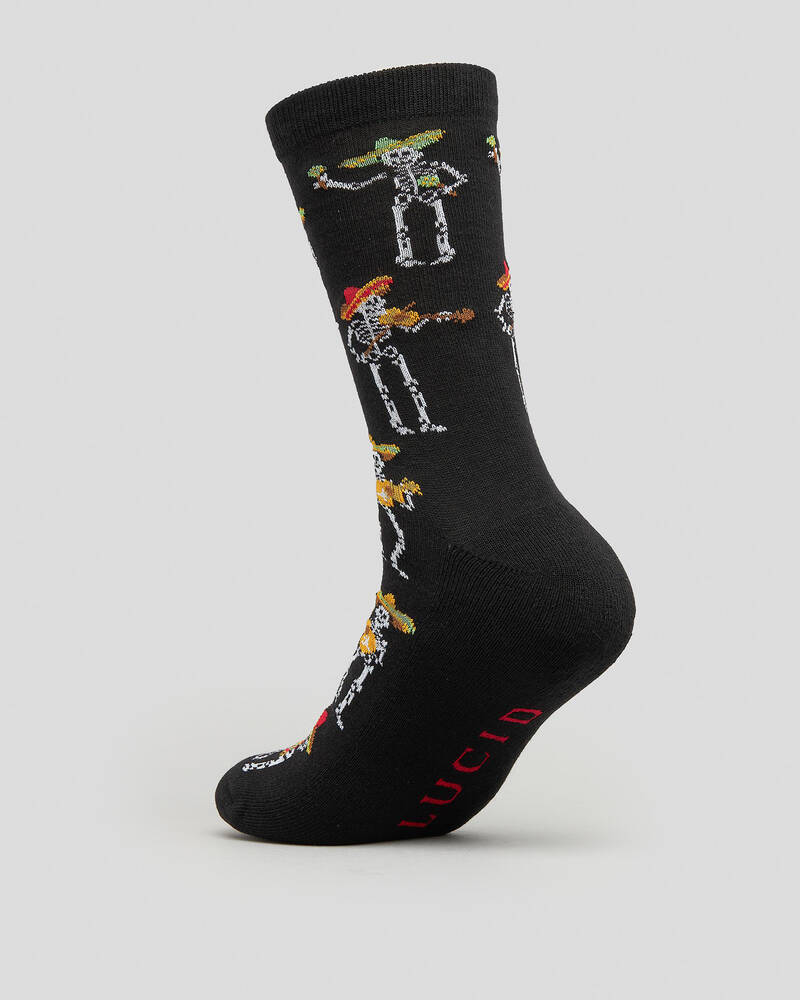 Lucid Mariachi Crew Socks for Mens