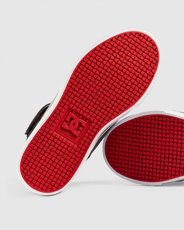 DC Shoes Boys' Pure Hi-Top EV Shoes for Unisex