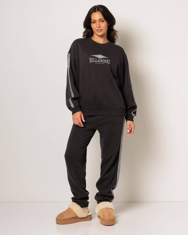 Billabong Swipe Right Kendall Crewneck Sweatshirt for Womens