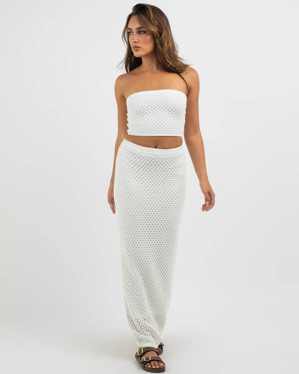 Mooloola Taylah Crochet Tube Top for Womens