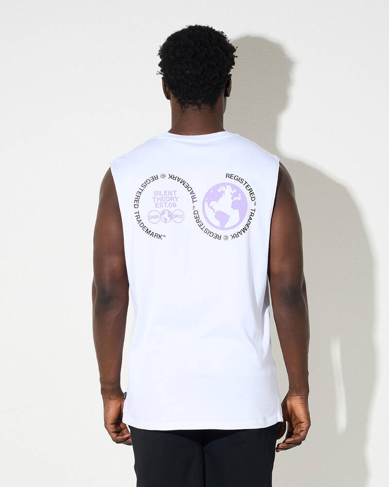 Silent Theory Registered Muscle Tank for Mens