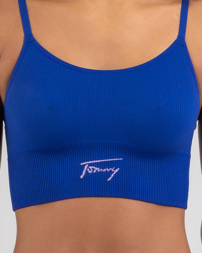 Tommy Hilfiger Signature Long Line Bralette for Womens