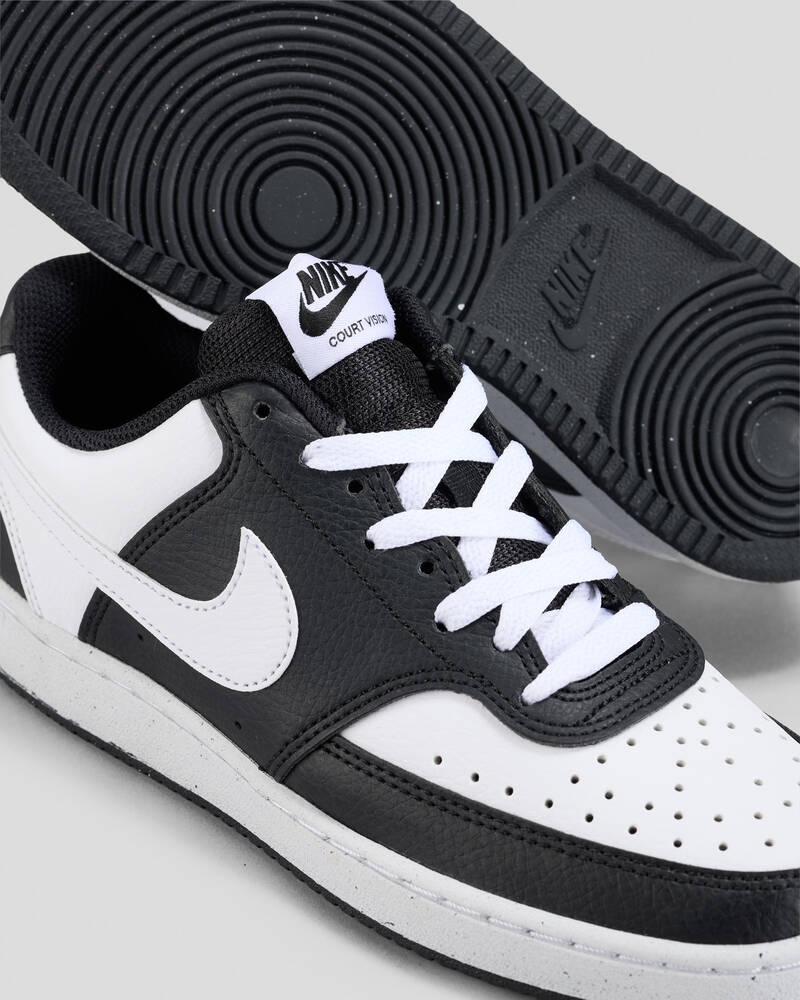 Nike Boys' Court Vision Low Next To Nature Shoes for Mens