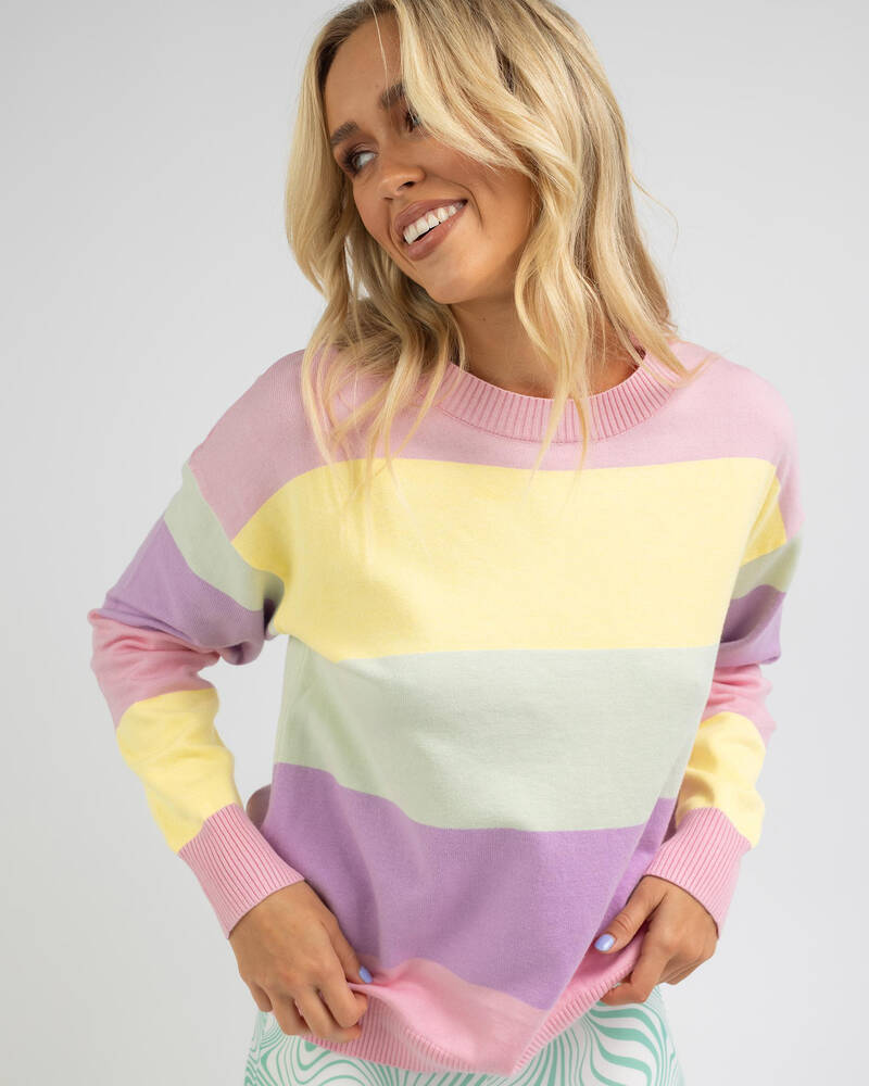 Yours Truly Napoleon Knit Jumper for Womens