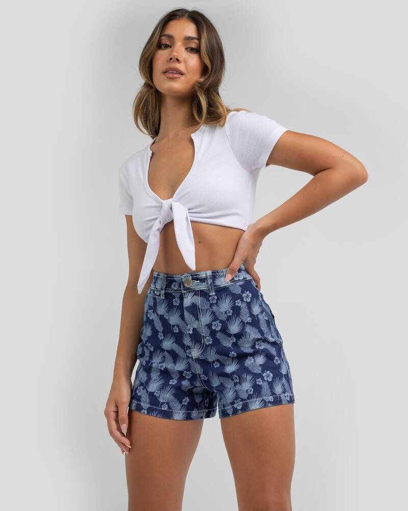 Ava And Ever Fern Shorts for Womens