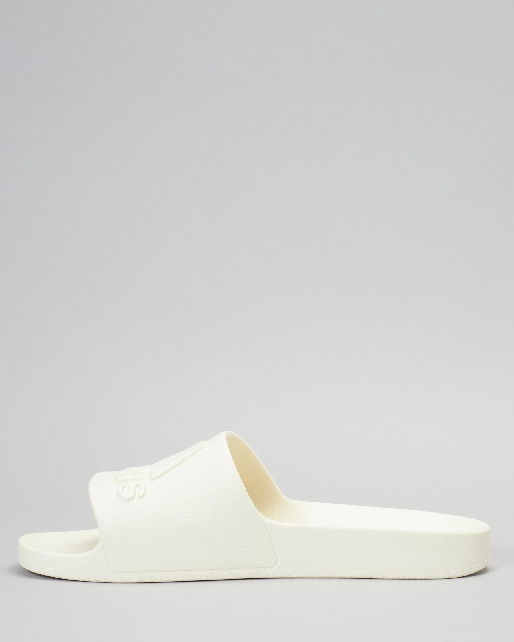 adilette aqua white