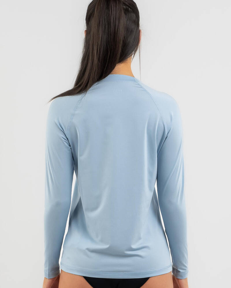 Roxy Essentials Long Sleeve Rash Vest for Womens