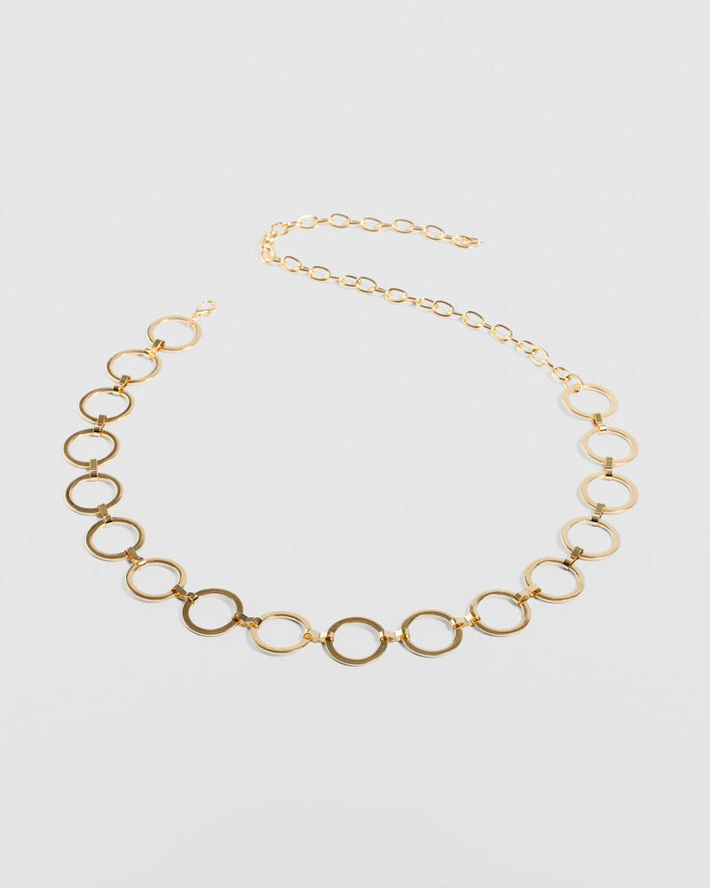 Ava And Ever Sabrina Chain Belt for Womens