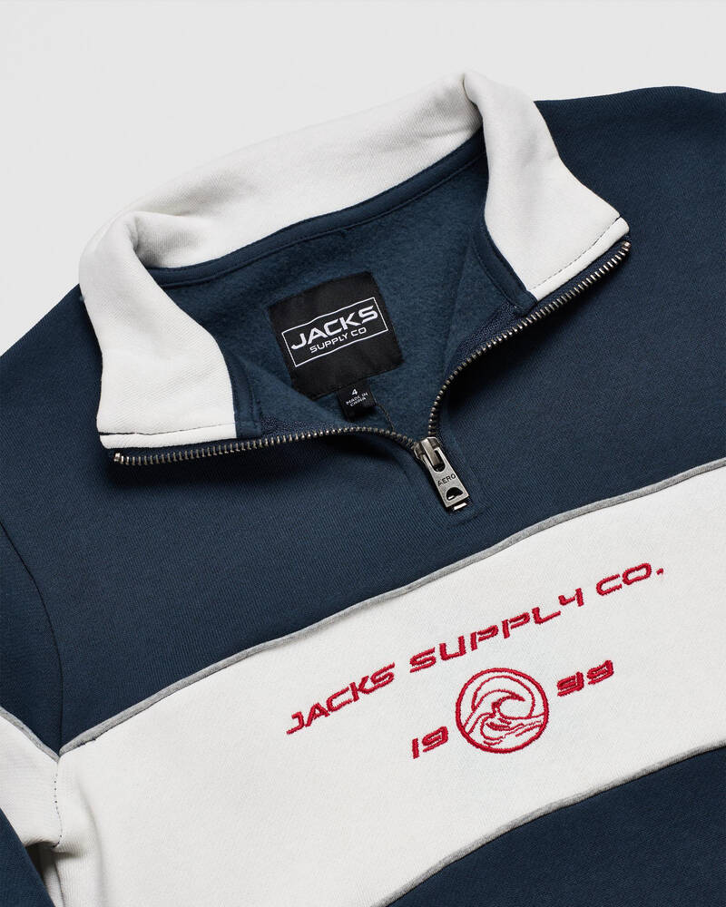Jacks Toddlers' Zone Quarter Zip Sweatshirt for Mens