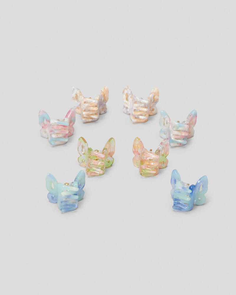 Karyn In LA Mini Butterfly Hair Clip Pack for Womens