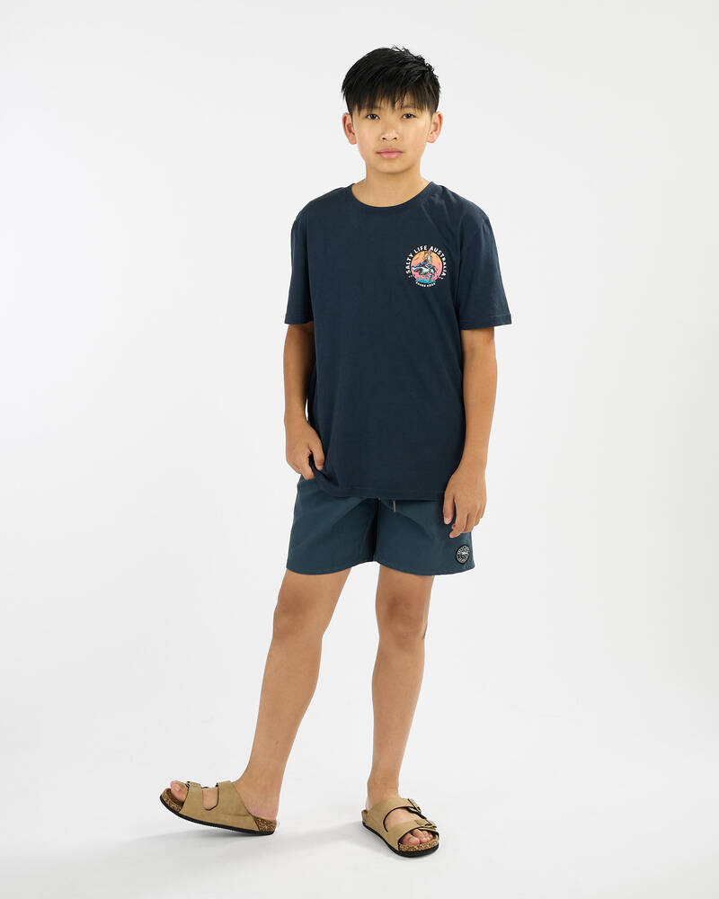 Salty Life Boys' Fin & Bone T-Shirt for Mens