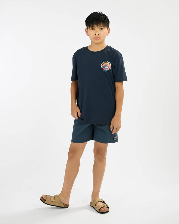 Salty Life Boys' Fin & Bone T-Shirt for Mens